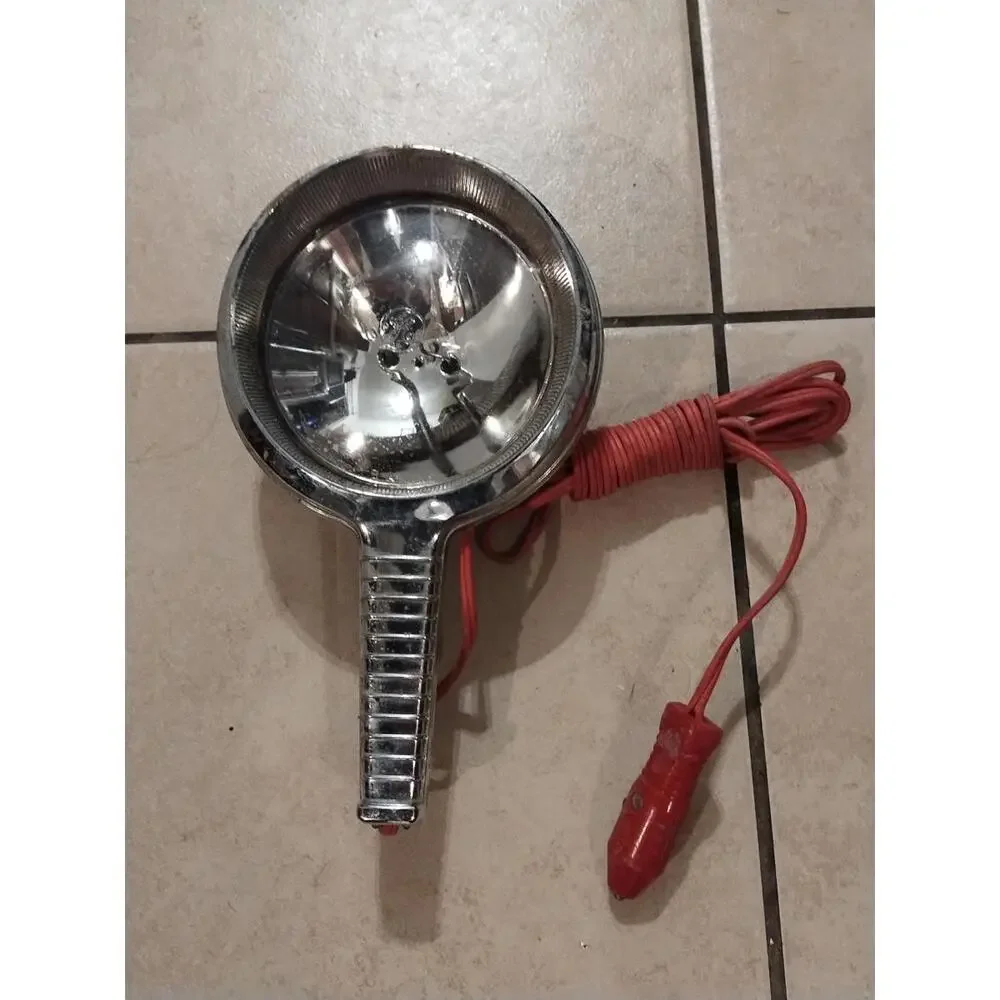 Vintage GE Auto car Chrome Metal Spotlight Lighting Cars